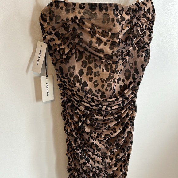 Aritzia Babaton Luxor Dress Animal Print Bodycon - Picture 5 of 12
